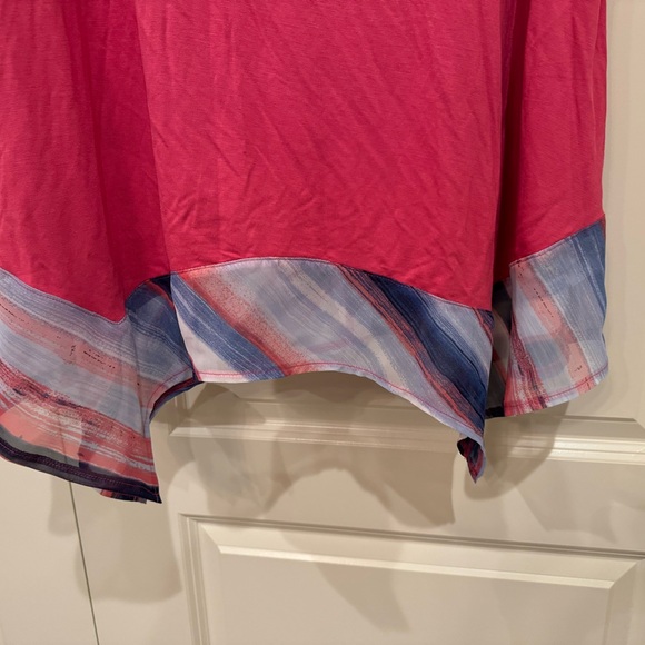 Lane Bryant size 14/16 pink top NWT - Picture 3 of 5